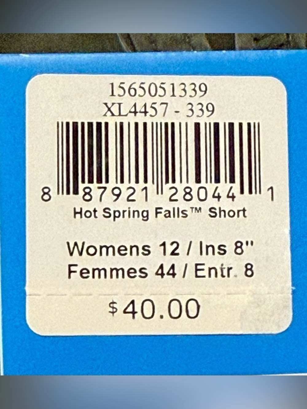 Columbia Women’s Size 12 100% Cotton Hot Spring Falls Shorts NWT - Picture 4 of 7